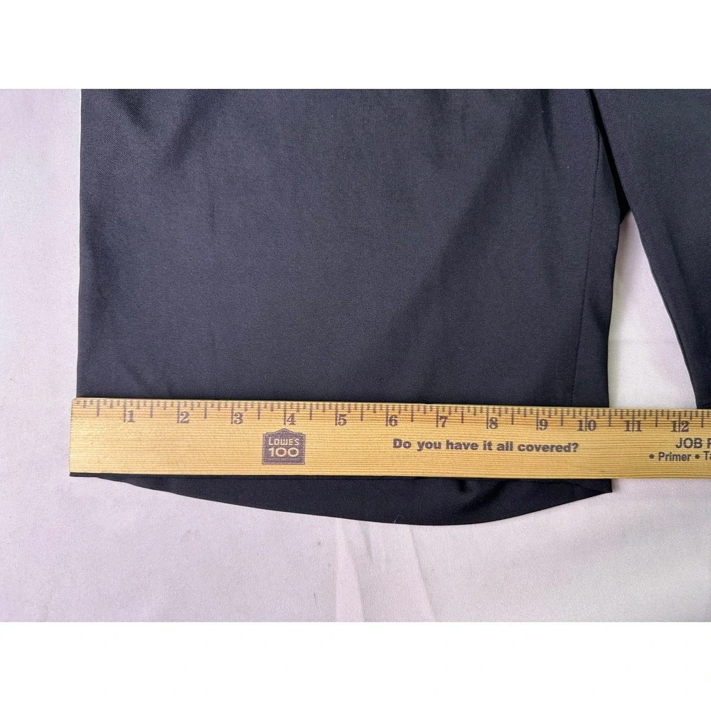 Roundtree & Yorke Performance Shorts Mens 32 Black Golf Stretch Moisture Wicking
